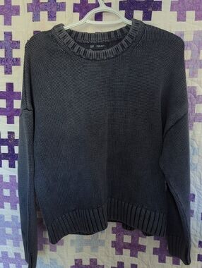 GAP 100% Cotton Women's Oversized Crewneck Sweater